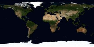 Mapa del Planeta Tierra