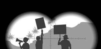 Activistas ambientales en el disparadero