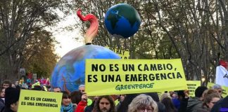 Un paso adelante pero «dos pasos atrás», lamenta Greenpeace sobre la COP25