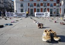 «Covid hoy, crisis climática mañana, actuad YA»