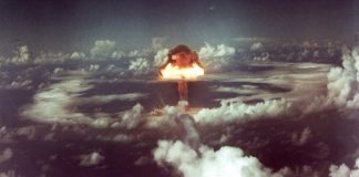 Explosión de bomba atómica