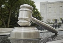 Francia creará el llamado «delito de ecocidio» escultura de mazo de juez