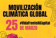 Movilización climática global convocada para este 25 de marzo Cartel de movilización Fridays for Future de 25 marzo 2022